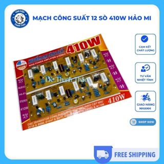 Mạch Công Suất 12 Sò 410W Hảo Mi - Mạch Khuếch Đại Âm Thanh
