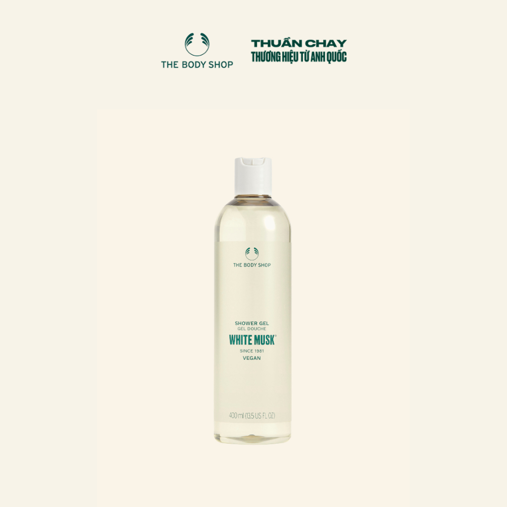 Sữa Tắm Dưỡng Ẩm Nhẹ Dịu Hương Xạ Hương Trắng Thanh Khiết White Musk Shower Gel The Body Shop
