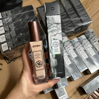 Kem nền ARTMISS mỏng nhẹ, lâu trôi, giữ nền kéo dài 12 giờ dung Tích 40ml Sẵn 3 tone màu [Ship Hỏa Tốc]