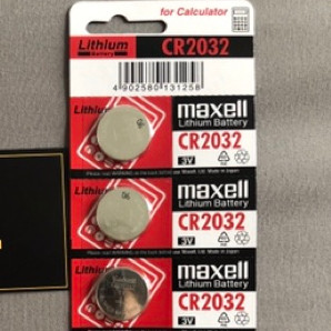 Vỉ pin 5 viên CR2032 2032 Maxell