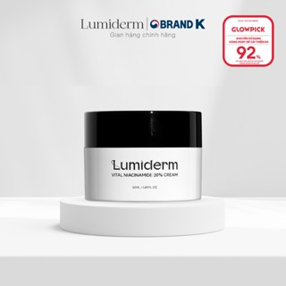 Kem dưỡng Lumiderm Vita Niacinamide 20% Cream dưỡng sáng da, mờ thâm, cấp ẩm 50ml