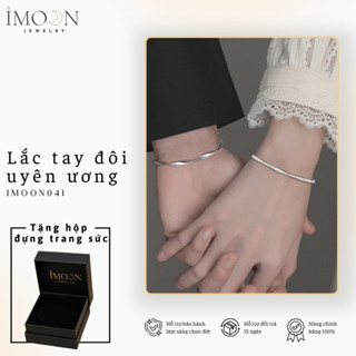 [ Titan không gỉ ] Vòng Tay Đôi "Forever Us" Titan Không Gỉ Tặng Người Yêu, Lắc Tay Đôi Tình Yêu IMOON041