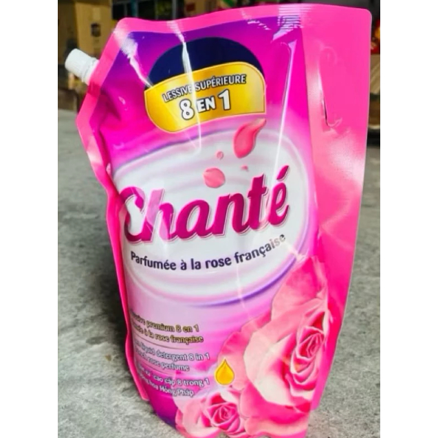 Chante nước giặt xả 8 in 1 Hương Nước Hoa 3,1kg/3,05kg.