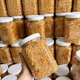 10 hủ chà bông heo xù 500g loại ngon -( hàng không tem nhãn)
