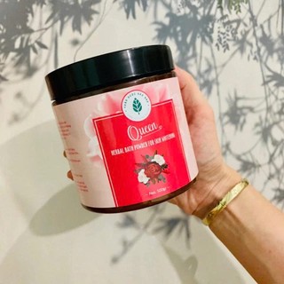 Tặng kèm gáo dừa -Bột tắm trắng ủ mịn da thảo mộc Queen