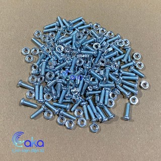 Vít M3 + Tán Độ Dài Tùy Chọn (Gói 50 Bộ) – Tiện Dụng, Dễ Dùng