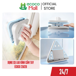  Dụng cụ lau kính ECOCO cầm tay thế hệ mới cho mọi loại kính nam châm 2 mặt làm sạch kiếng chung cư cao tầng thông minh 