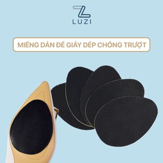  Set 2 miếng dán đế giày LUZI chống trơn,chống mài mòn chất liệu cao su tự nhiên giảm tiếng ồn MD01 
