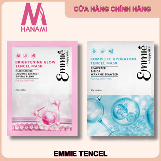 Lẻ 01 miếng Mặt Nạ Giấy Emmie By Happy Skin Tencel Cấp Ẩm, Dưỡng Sáng, Phục Hồi Da 23g