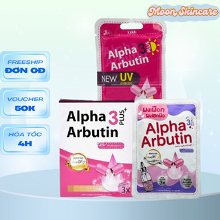  Viên Bột Kích Trắng Alpha Arbutin Vỉ 10 Viên 