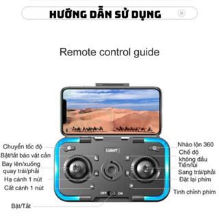  HƯỚNG DẪN sử dụng Flycam mini giá rẻ Drone i1 Max Máy bay điều khiển từ xa camera 4K quay chụp FPV 