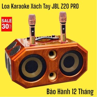  Loa Karaoke Xách Tay 12 Đường Tiếng Z20 Pro - Loa Full Gỗ 2 Bass Loa 20cm 2 Treble 8 Trung Âm Thanh Mạnh Mẽ BH 12T 