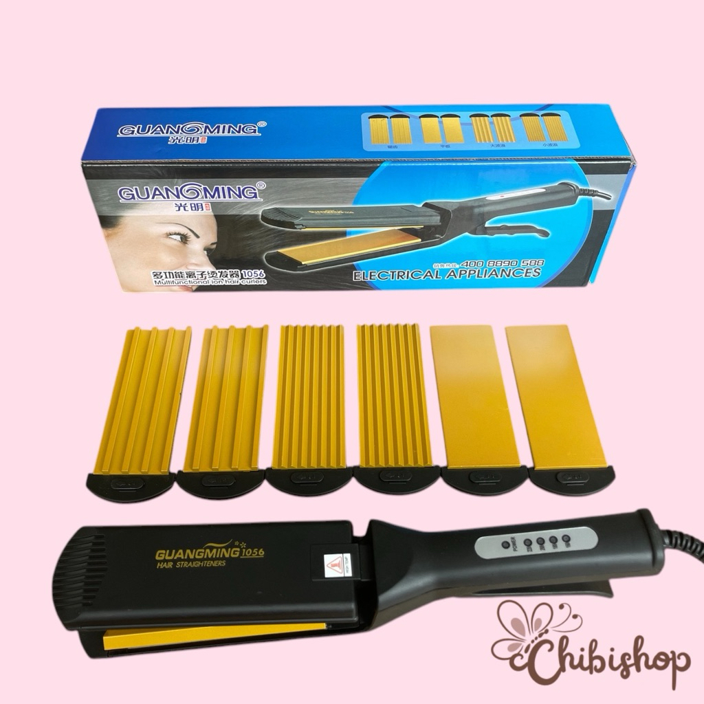 Máy làm tóc Guangming  8 lưỡi MS 1056 ( ĐEN)