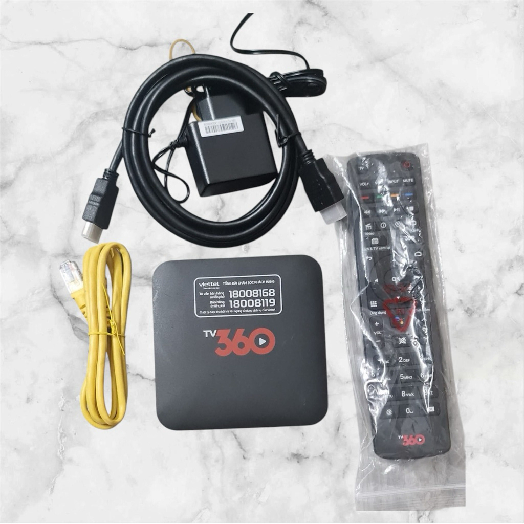 Box Tivi 360 Viet tel -ROM ATV- TV Box 360 - Mã HP40A -Xem Truyền Hình,Bóng Đá,Youtube-Miễn Phí