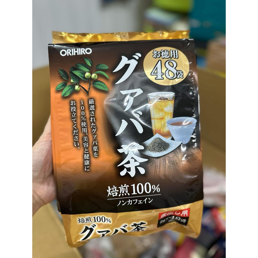 Trà ổi Orihiro Nhật Bản/túi 48 gói( mẫu mới)