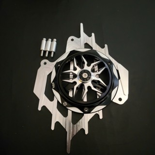  Che Két Nước + Quạt CNC Cánh Tuabin Gắn Xe 2Val Vario 125 150 AB125  13-23  SH125 150 Đời Trc 2020 