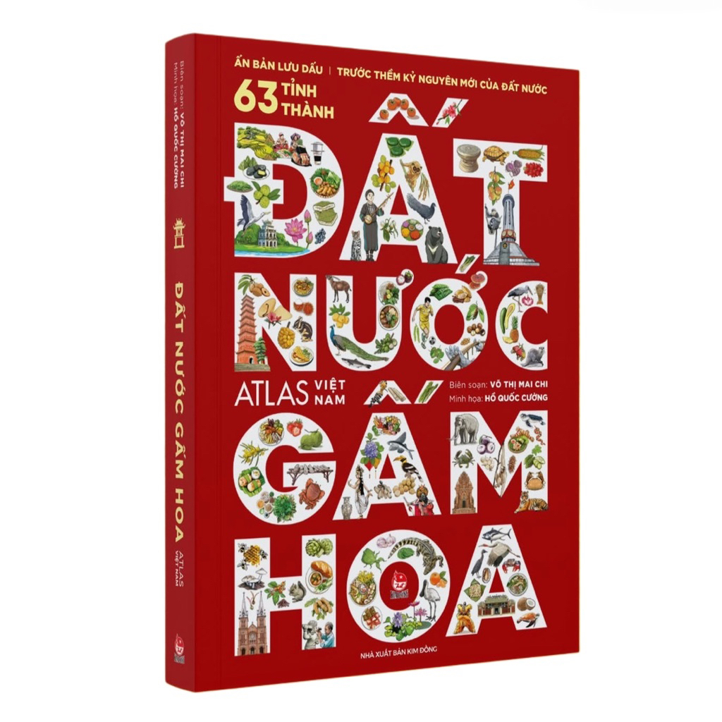Sách - Đất Nước Gấm Hoa - Bìa Cứng