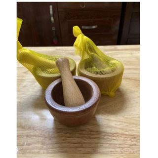Bộ Chày và Cối Gỗ Mini Đẹp