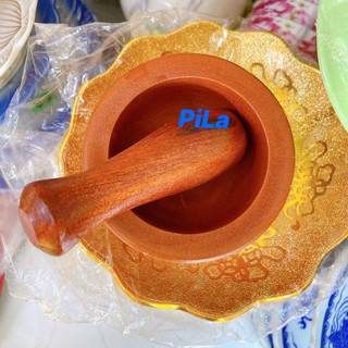 Bộ Chày và Cối Gỗ Mini Đẹp
