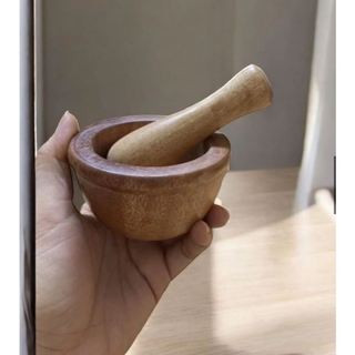 Bộ Chày và Cối Gỗ Mini Đẹp