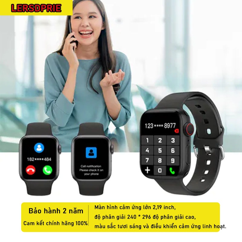 Đồng hồ thông minh LERSDPRIE S9 Max Đồng hồ thể thao nam nữ chính hãng 2.19 Inch HD Nhận màn hình cả