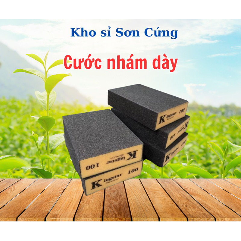 combo 2 miếng Cước nhám chùi nồi