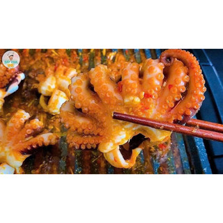 Bạch tuột ướp sa tế -nướng siêu thơm ngon 1 hộp 500gr (giao hoả tốc HCM)