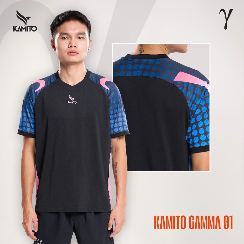 ÁO THỂ THAO, ÁO CẦU LÔNG, PICKLEBALL KAMITO TSHIRT GAMMA 01 CHÍNH HÃNG