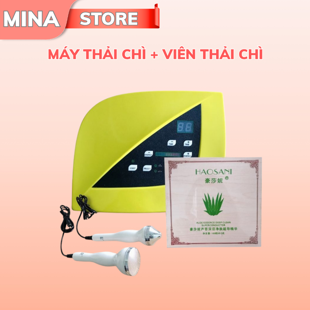 Máy Thải Chì, Máy Hút Chì B627 Màu Vàng Và Viên Thải Chì Haosani