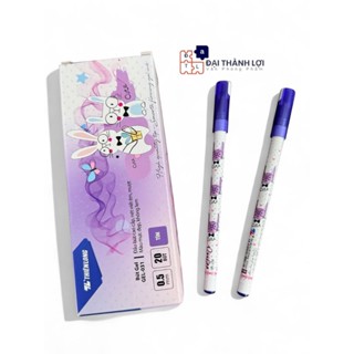  Combo 5 10 20 Bút Gel Thiên Long GEL-031 - Bút mực nước màu đẹp viết êm trơn phù hợp học sinh tiểu học 
