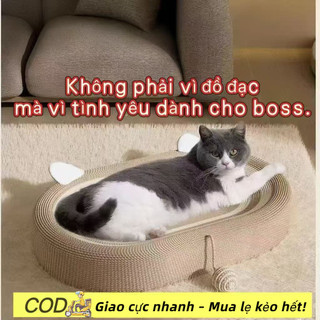 Bàn cào móng cho mèo bằng sisal tự nhiên – Bền chắc, không rụng xơ, mèo thích ngay