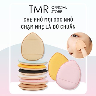 [5 set] Mút Trang Điểm Mini Finger Puff TMR Mút Tán Kem Nền, Kem Che Khuyết, Cushion