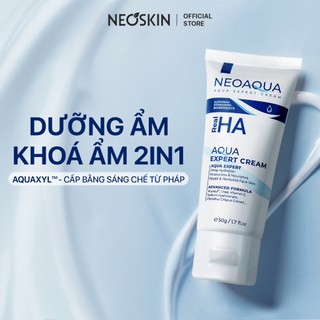  Kem Dưỡng Ẩm Da Mặt Chuyên Sâu Ngừa Lão Hóa Cấp Ẩm 3 Tầng - Hoạt Chất Dưỡng Ẩm Từ Pháp NEOAQUA 50gr  Tuýp  