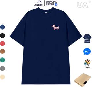 áo thun nữ local brand UTA anime áo thun nữ unisex oveszie logo my dog