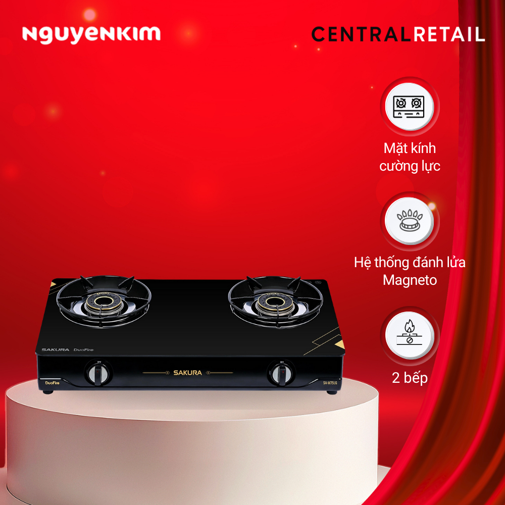Bếp gas Sakura SA-M75LG