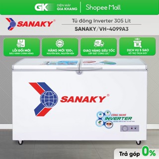 VH-4099A3 - Tủ Đông Sanaky 305 Lít VH-4099A3 - 1 Ngăn Đông 2 Cánh Mở [Freeship HCM]