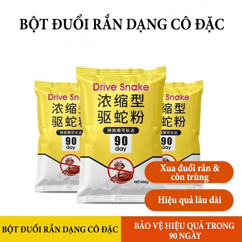 【Mua 2 Tặng 2】Bột Đuổi Rắn Tự Nhiên Hiệu Quả 100% - An Toàn Không Độc