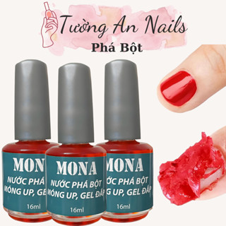 Phá bột - phá đắp gel - phá móng úp nails Mona - 16ml gel remove