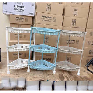 Kệ góc nhà tắm 2 tầng, 3 tầng bền đẹp nhựa Việt Nhật