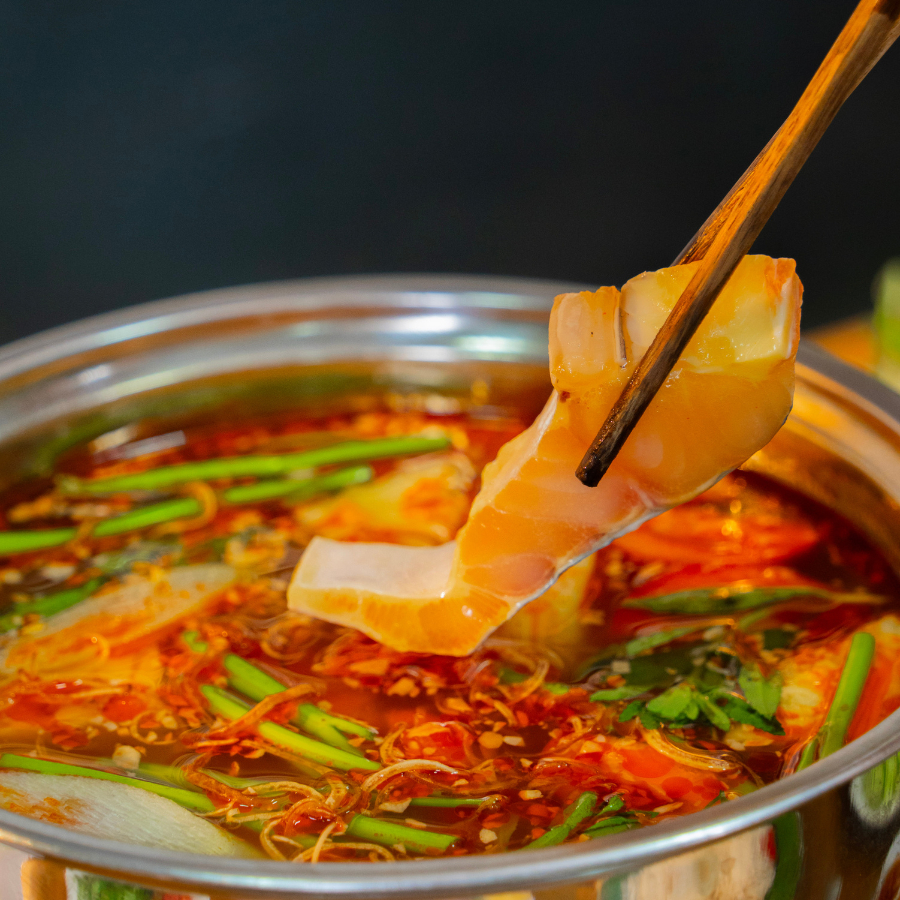 Nước lẩu Cá Tầm