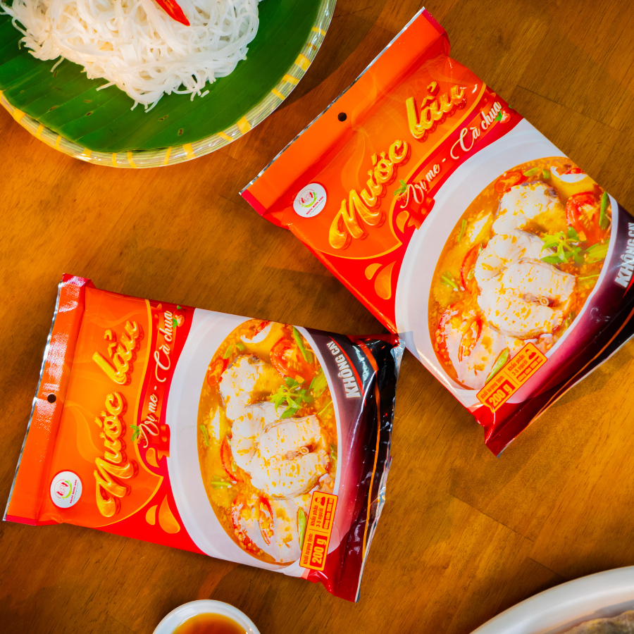 Nước lẩu Cá Tầm