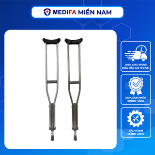  Nạng Chống Nách Inox C11 Chắc Chắn Hỗ Trợ Người Đi Lại Phục Hồi Sau Chấn Thương 