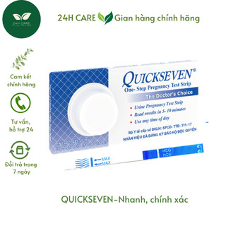 Que thử thai Quickseven 2 vạch chính xác - Que thử thai nhanh, tiện lợi