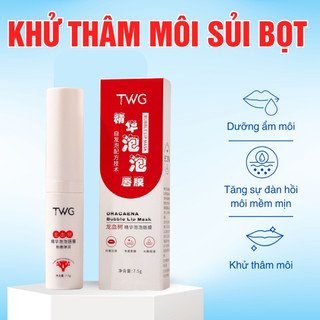Khử Thâm Môi Sủi Bọt Lấy Đi Lớp Sừng Già Giúp Môi Căng Mọng, Mịn Màng, Tẩy Tế Bào Môi