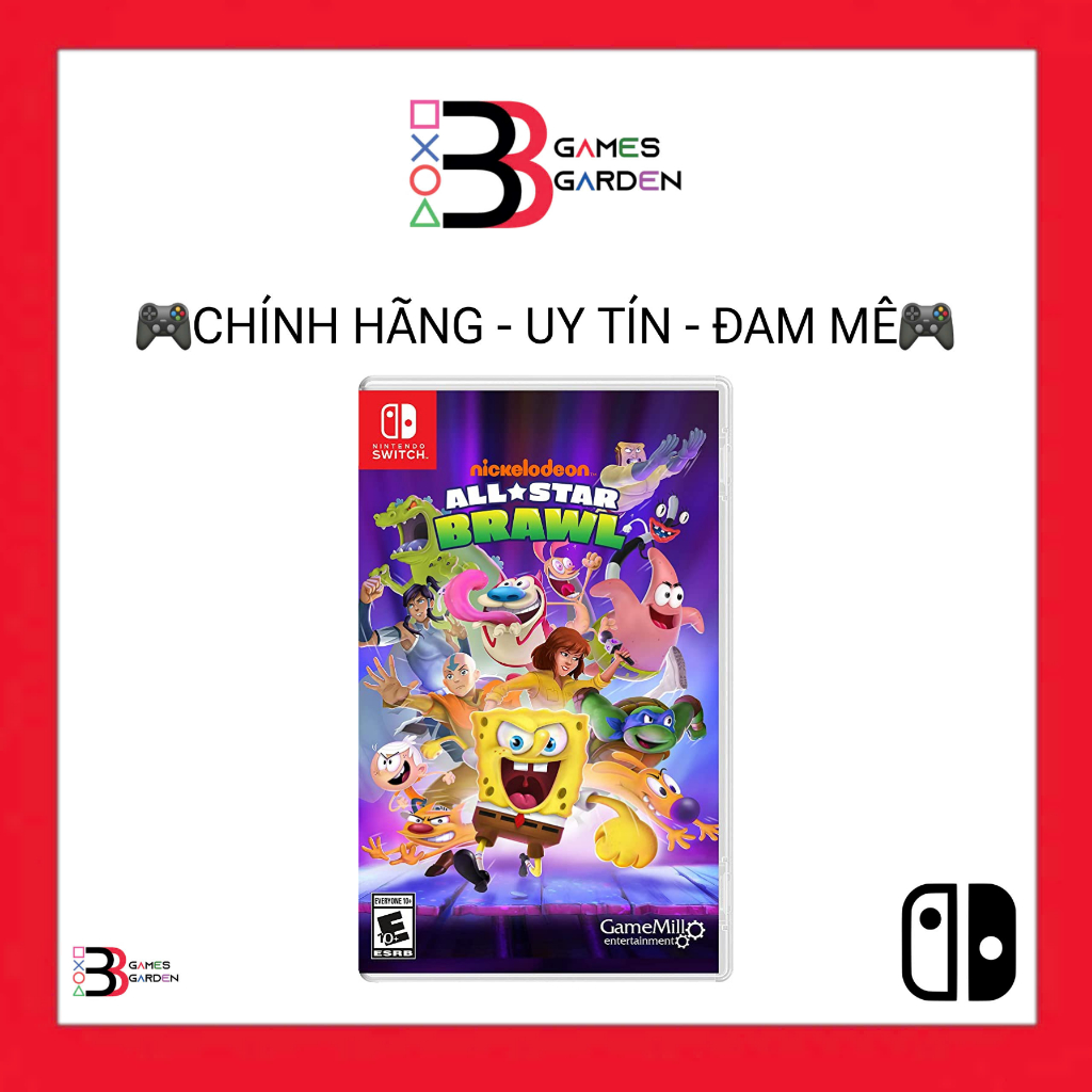 GAME NINTENDO SWITCH NICKELODEON ALL STAR BRAWL