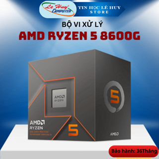  CPU AMD Ryzen 5 8600G  4.3GHz Boost 5.0GHz   6 nhân 12 luồng   22MB   AM5  - Hàng Chính Hãng 