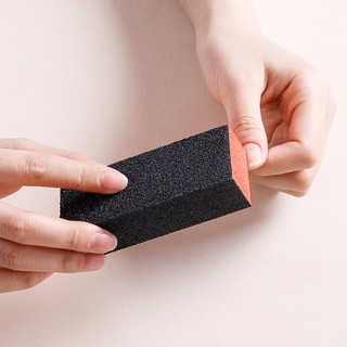 Phao dũa móng tay chà mịn màu cam (2 chiếc), phao dũa làm nailbox