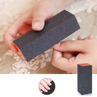 Phao dũa móng tay chà mịn màu cam (2 chiếc), phao dũa làm nailbox
