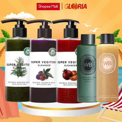 Sữa Rửa Mặt Byvibes Wonder Bath Super Vegitoks Cleanser 300ml chiết xuất rau củ