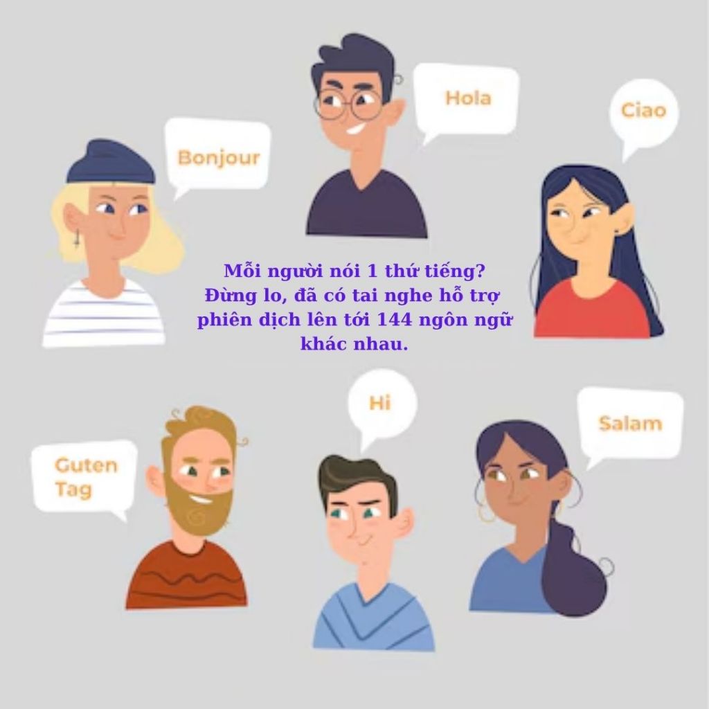 Tai nghe phiên dịch A800 – Dịch 144 ngôn ngữ có độ trễ cực thấp + app dịch VIP Quốc tế vĩnh viễn | BigBuy360 - bigbuy360.vn